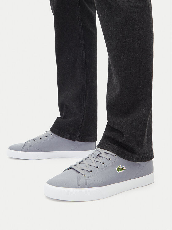 Lacoste Lacoste Sneakers aus Stoff La Piquee 2.0 7-49CMA0005 Grau