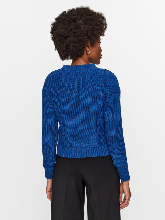 Vero Moda Vero Moda Sweter 10291736 Niebieski Regular Fit