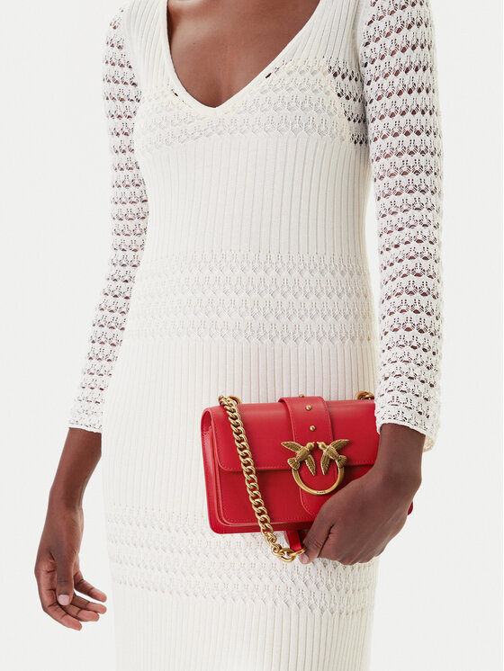PINKO PINKO Torbica Love One Mini Cl PE 25 PCPL 100059 A0F1 Crvena