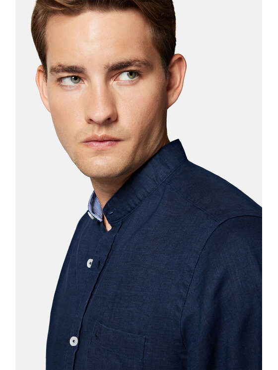 Lancerto Lancerto Koszula Julie KO073123000022 Granatowy Slim Fit