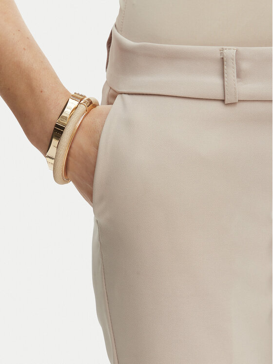 Rinascimento Rinascimento Pantaloni di tessuto CFC0128638003 Beige Slim Fit