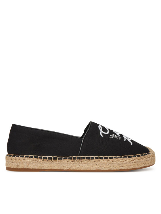 KARL LAGERFELD Espadrilky KL81125 Čierna