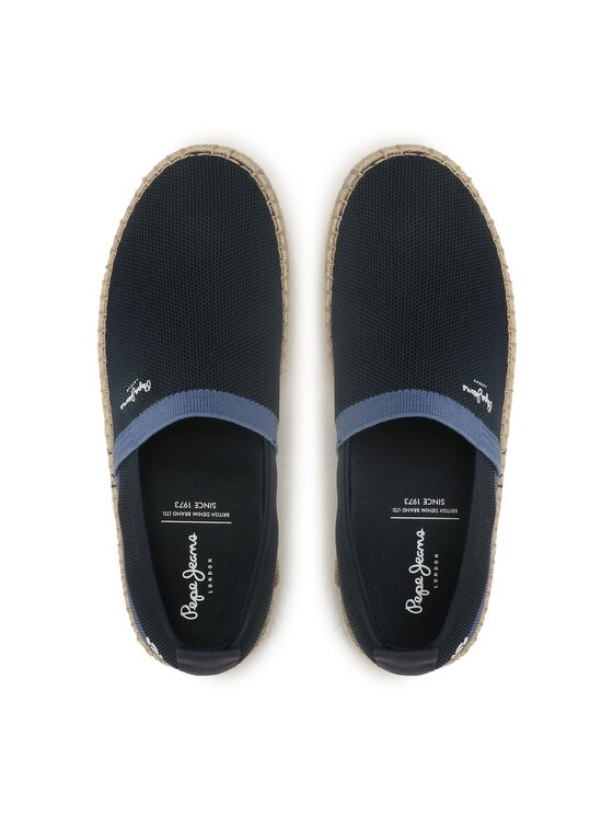 Pepe Jeans Espadrile Tourist Camp Knit PMS10313 Bleumarin Modivo.ro