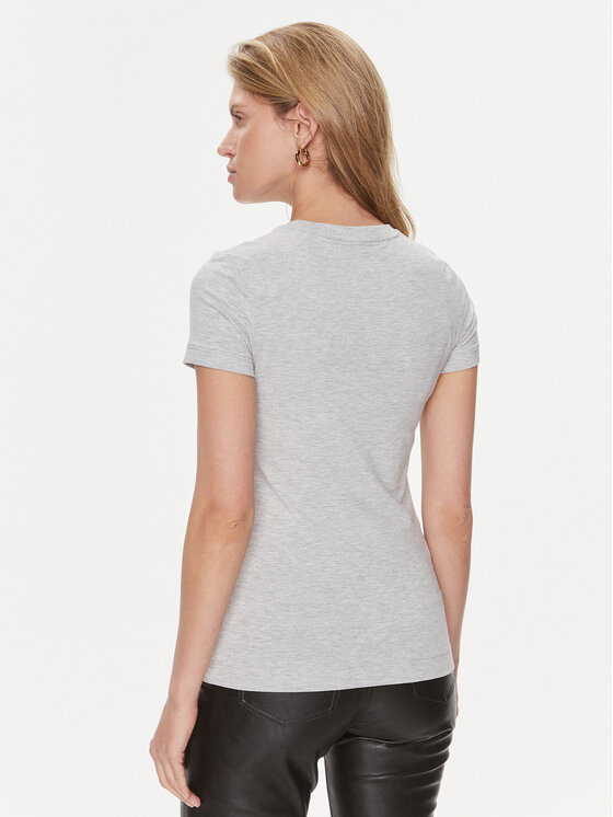Guess Guess Tričko W2YI44 J1314 Sivá Slim Fit
