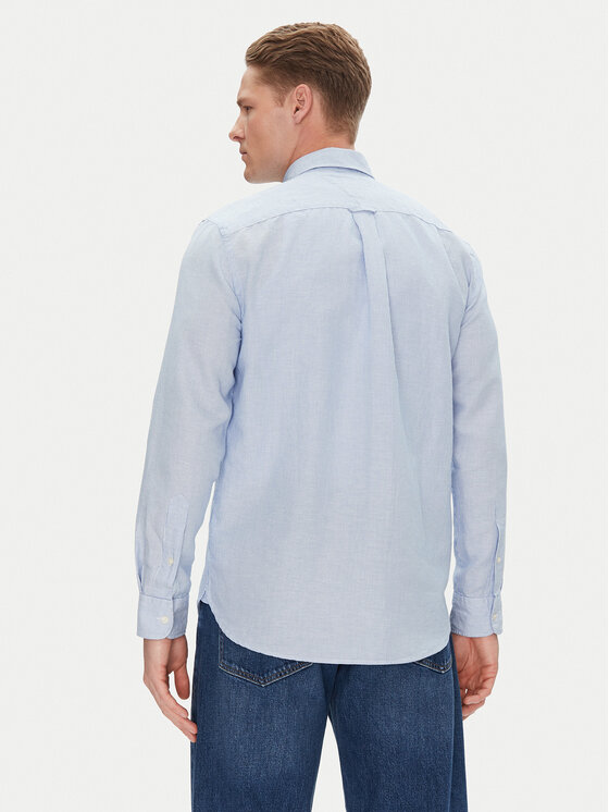 Tommy Hilfiger Tommy Hilfiger Camicia MW0MW40704 Celeste Regular Fit