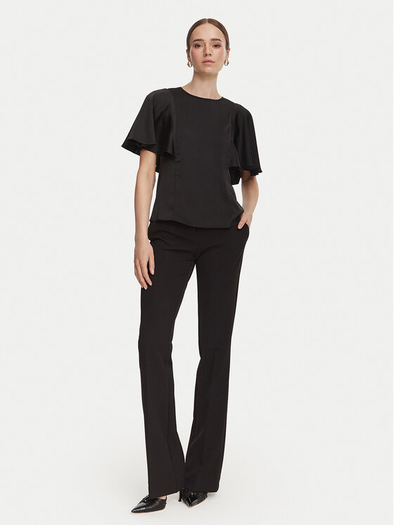 MICHAEL Michael Kors MICHAEL Michael Kors Μπλουζάκι MT6411QAYJ Μαύρο Regular Fit