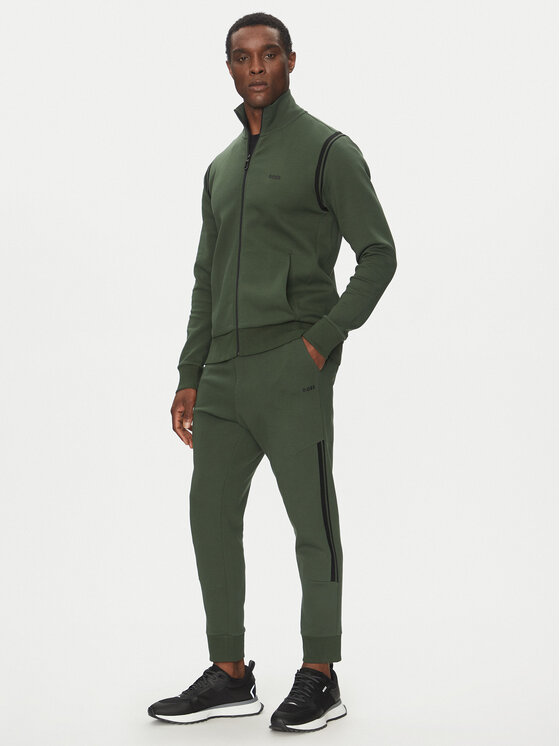 BOSS BOSS Trening 50533738 Verde Regular Fit