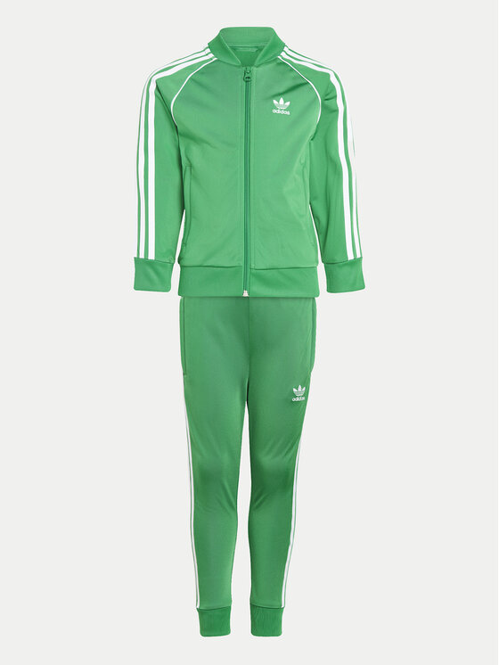 adidas Tuta adicolor SST IN4742 Verde Regular Fit Modivo