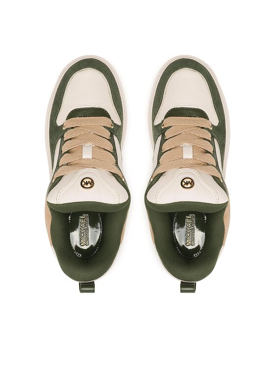 MICHAEL Michael Kors MICHAEL Michael Kors Sneakersy Rumi Lace Up 43F3RMFS4L Zelená
