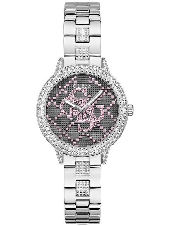 Guess Guess Hodinky GW0944L1 Strieborná
