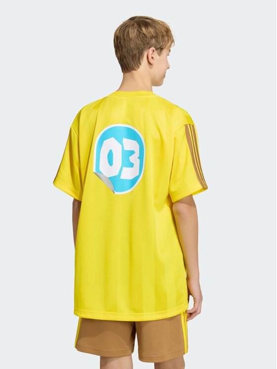 adidas adidas T-Shirt 165398 Żółty Regular Fit