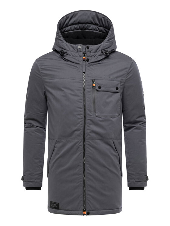 Stone Harbour Stone Harbour Kurtka zimowa Fintaan Szary Regular Fit