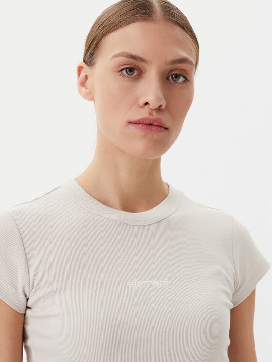Element Element T-shirt ELJKT00117 Bež Slim Fit