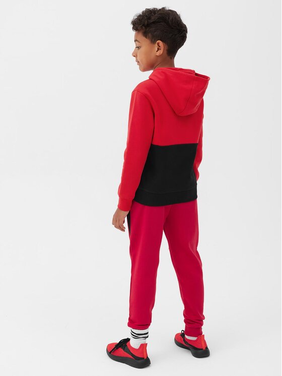 4F 4F Felpa 4FJAW23TSWSM628 Rosso Regular Fit