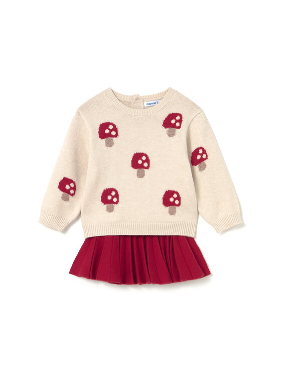 Mayoral Mayoral Kinderset 2925 Beige Regular Fit