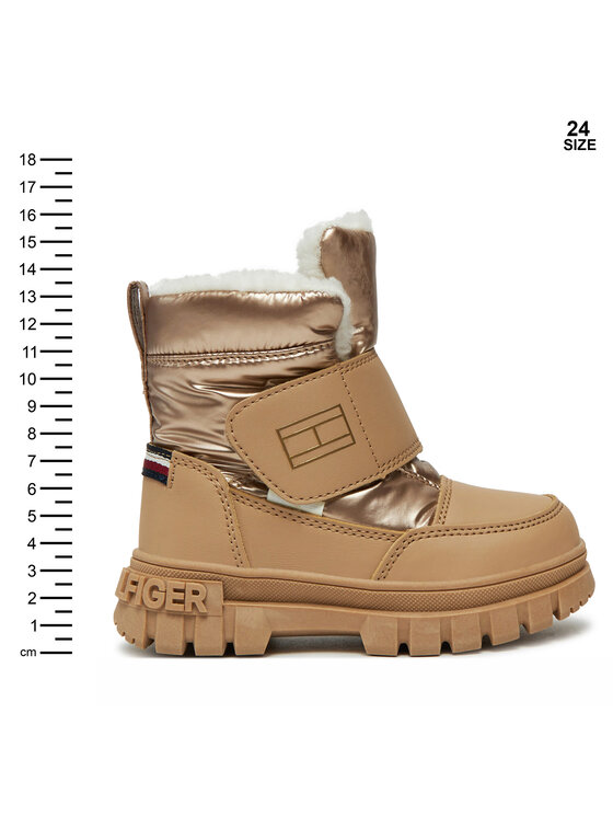 Tommy Hilfiger Tommy Hilfiger Μπότες Χιονιού Fur Boot T1A5-33605-1695 M Μπεζ