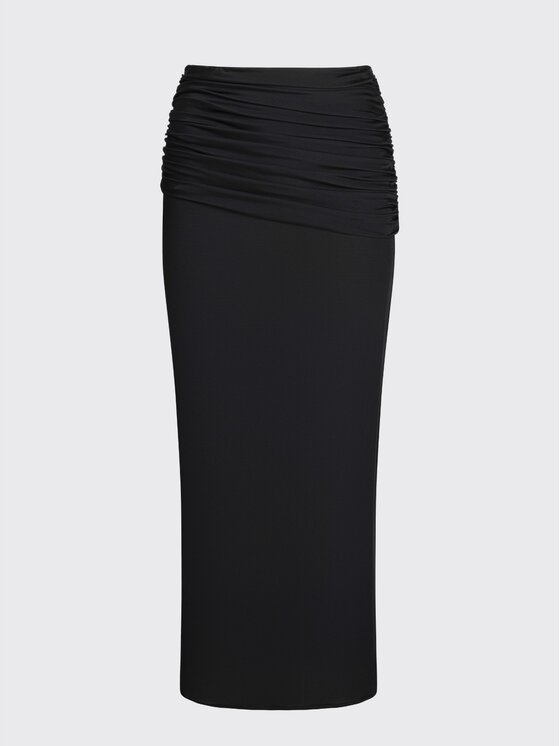 MARI PRETI MARI PRETI Maxi sukně Mira Černá Slim Fit