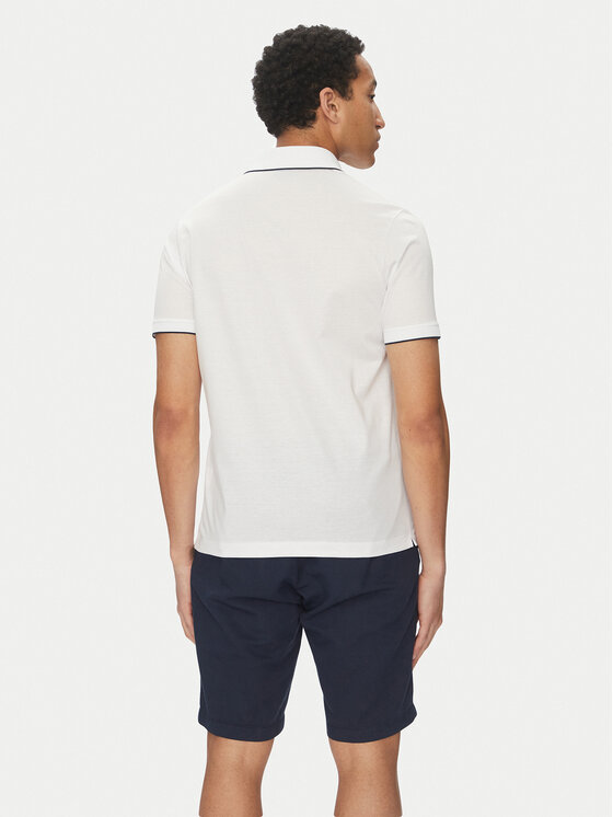 Paul&Shark Paul&Shark Polo 25411209 Biały Regular Fit