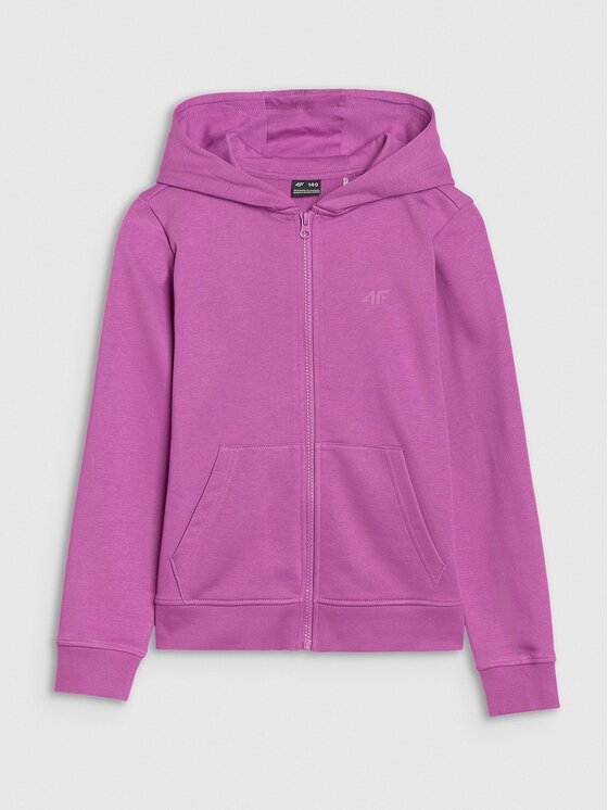 4F 4F Μπλούζα 4FJWSS25TSWSF1706-50S Μωβ Regular Fit