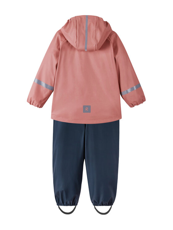 Reima Reima Комплект за дъжд Tihku 5100021A Розов Regular Fit