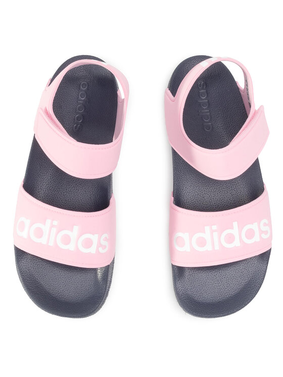 adidas Sandales adilette Sandal K G26876 Rose Modivo.fr