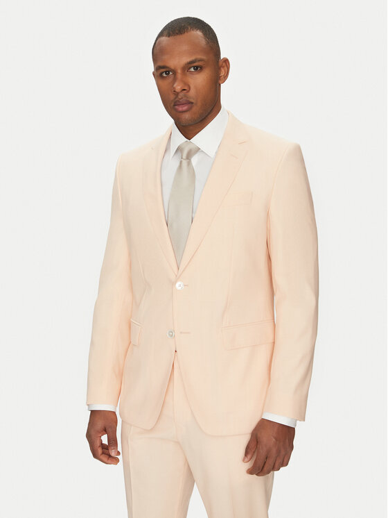 BOSS BOSS Öltöny H-Huge 50540759 Narancssárga Slim Fit