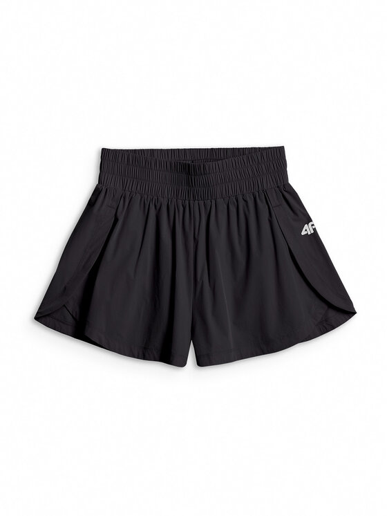 4F 4F Szorty sportowe ATHLETIC ALLURE Czarny Regular Fit