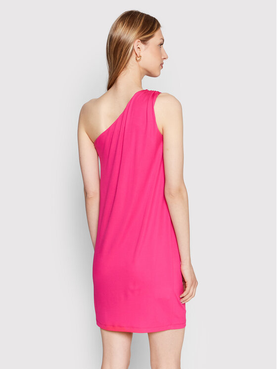 PINKO Pinko Sukienka koktajlowa Alagna 1G17DU Y7SC Różowy Slim Fit