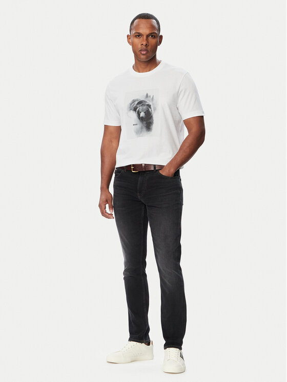 BOSS BOSS T-shirt 50571288 Bianco Regular Fit