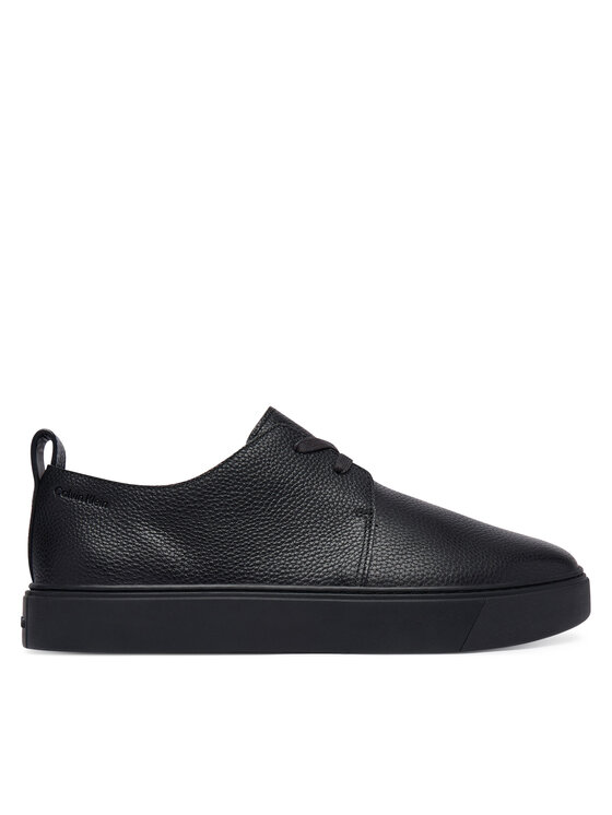 Calvin Klein Calvin Klein Κλειστά παπούτσια Hybrid Clean Derby Tum Lth HM0HM02185 Μαύρο