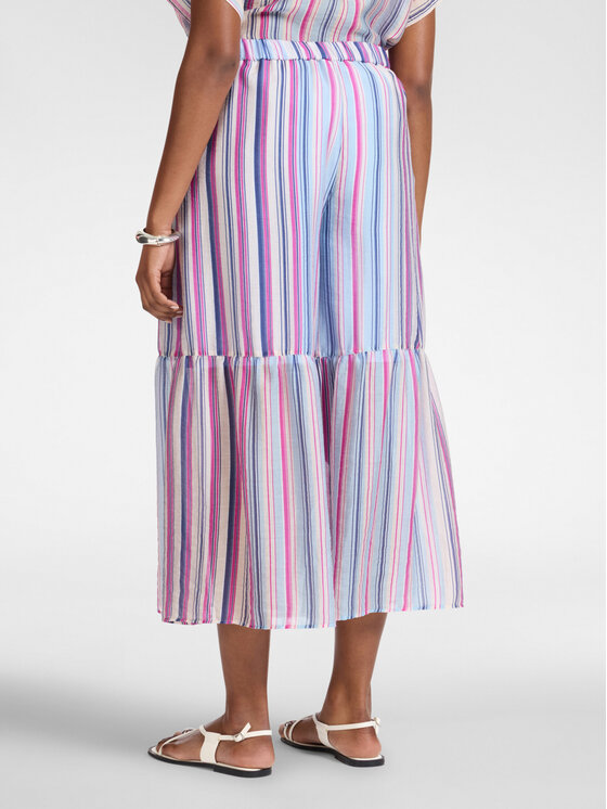 Elena Mirò Elena Mirò Pantaloni di tessuto P015Z000220N001 Blu Cropp Fit