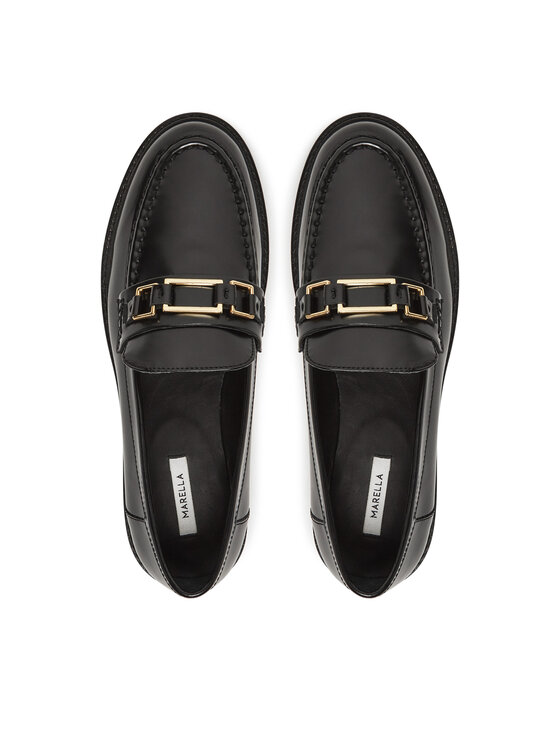 Marella Marella Loafersy Epsilon 2513521116200 Czarny