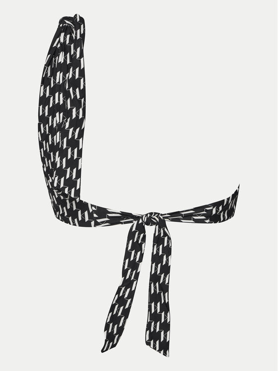 KARL LAGERFELD KARL LAGERFELD Bikini partea de sus A1W46041 Negru