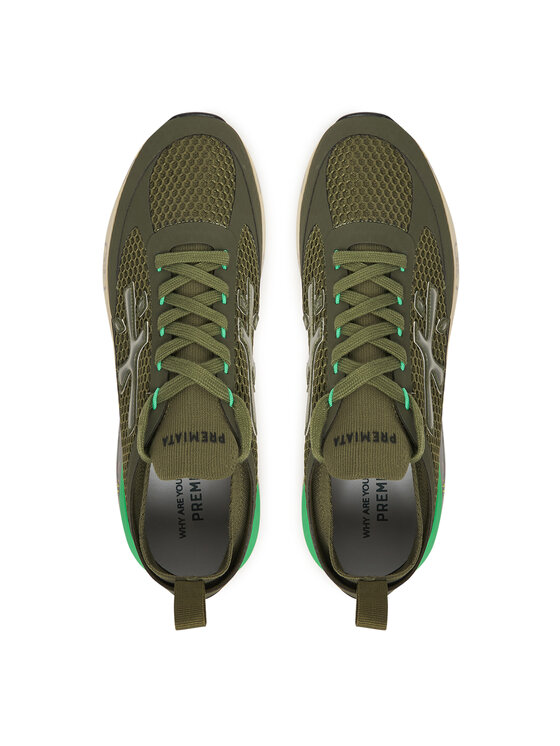 Premiata Premiata Sneakersy Moerun0.1 Var 8259 Zielony
