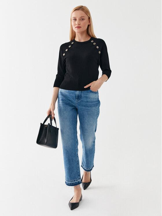 Marella Marella Πουλόβερ Ossido 2333660437 Μαύρο Regular Fit