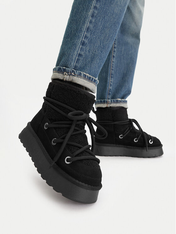 Badura Badura Sniego batai EO-AMY-TS6286-01 Juoda