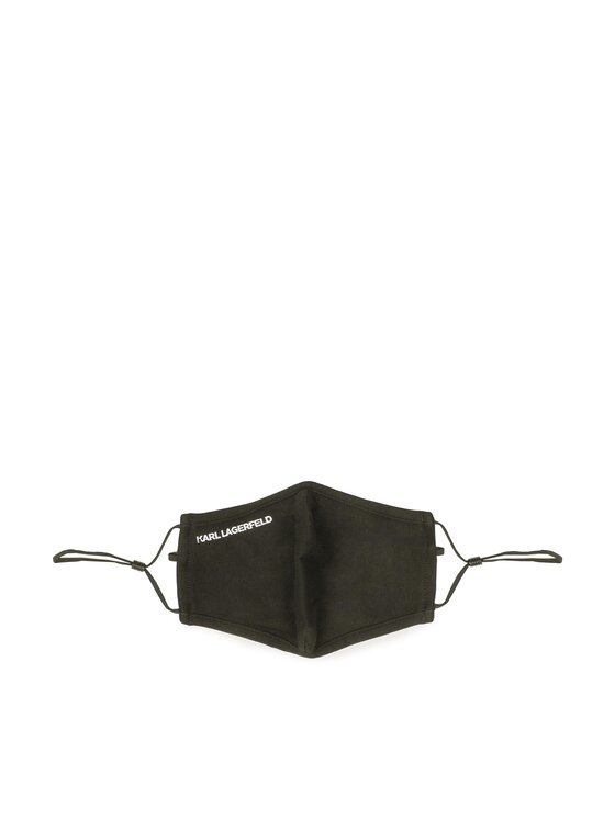 KARL LAGERFELD KARL LAGERFELD Υφασμάτινη μάσκα 220W3979 Μαύρο