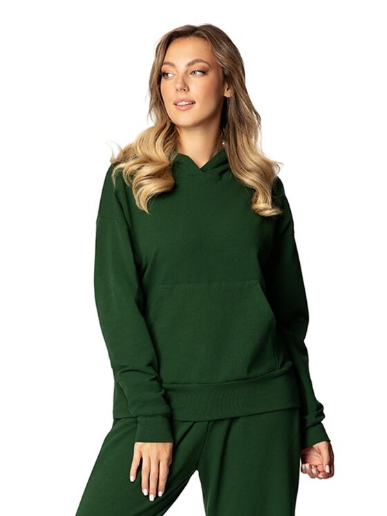 DKaren Sport DKaren Sport Bluza DK-K-B8 Zielony Regular Fit