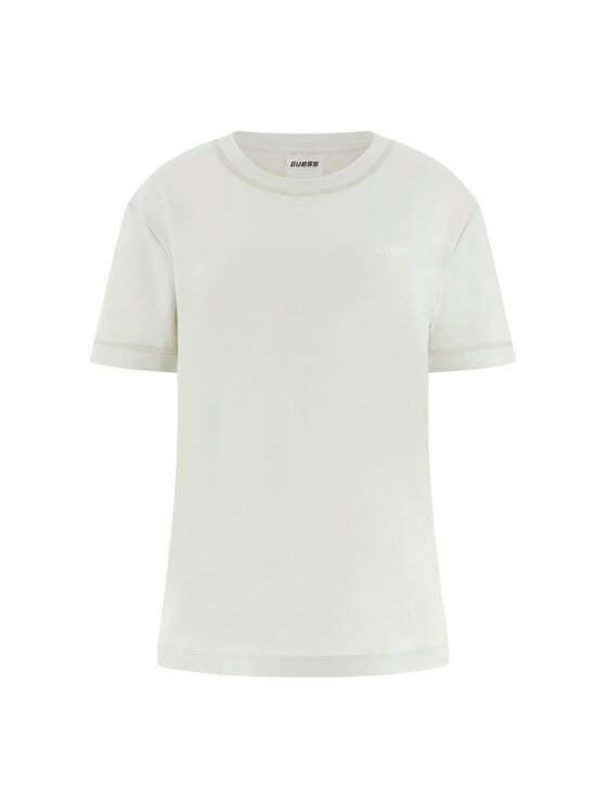 Guess Guess T-Shirt 181397 Zielony Classic Fit