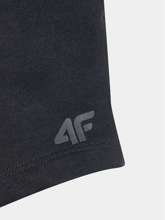 4F 4F Sportske kratke hlače 4FJSS23TSHOM048 Crna Regular Fit