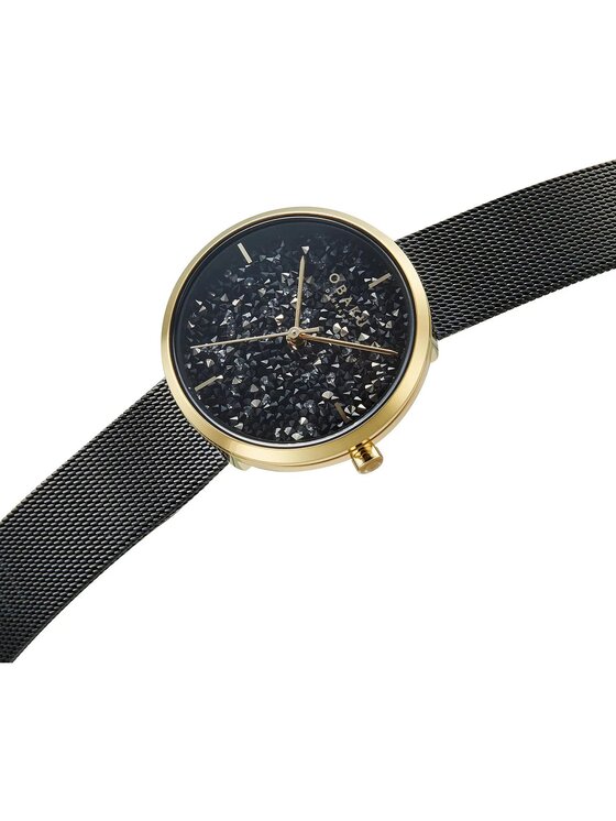 Obaku Obaku Zegarek V289LHGBMB Czarny