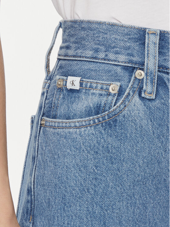 Calvin Klein Jeans Calvin Klein Jeans Farmer Mom Jean J20J222153 Kék Mom Fit