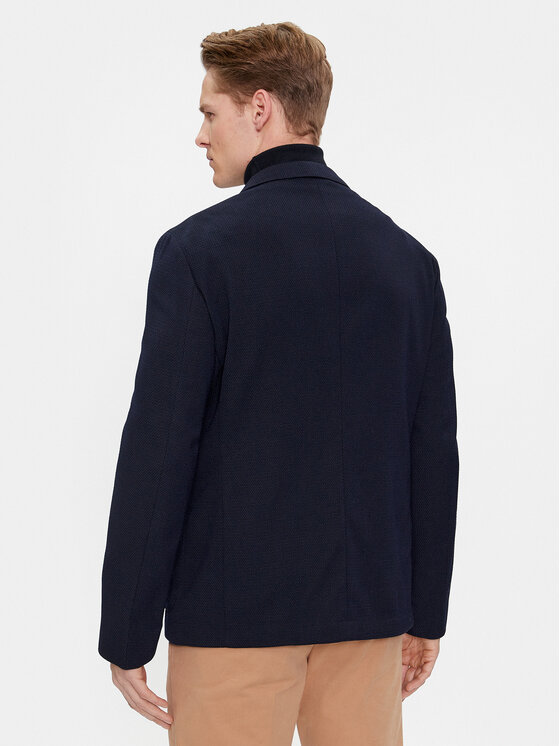 BOSS Boss Zakó 50497271 Sötétkék Slim Fit