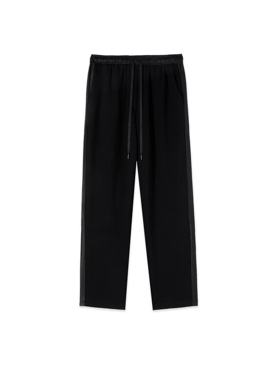 Oltre Oltre Spodnie materiałowe P844J002679N033 Czarny Regular Fit