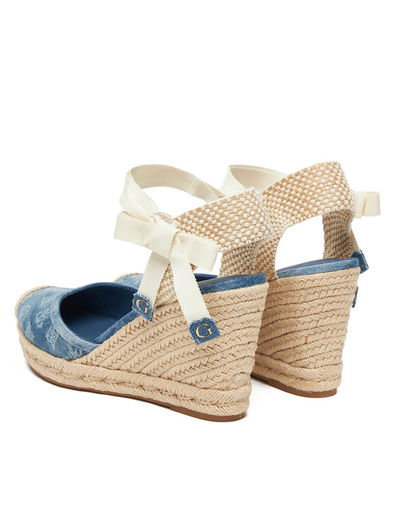 Guess Guess Espadrile FLJCYR DEN04 Albastru