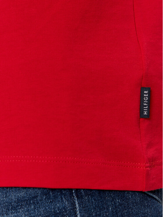 Tommy Hilfiger Tommy Hilfiger T-shirt Track Graphic MW0MW34429 Crvena Regular Fit