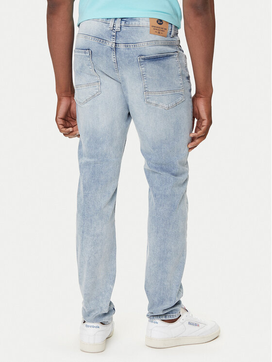 Petrol Industries Petrol Industries Pantaloni scurți de blugi Seaham Albastru Slim Fit