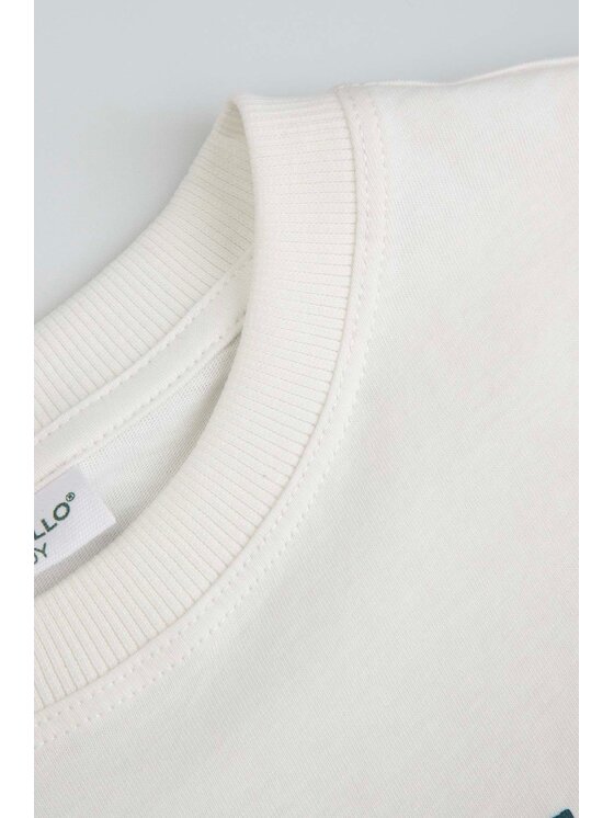 Coccodrillo Coccodrillo T-Shirt WC6143203TBJ-003 Krémová Regular Fit