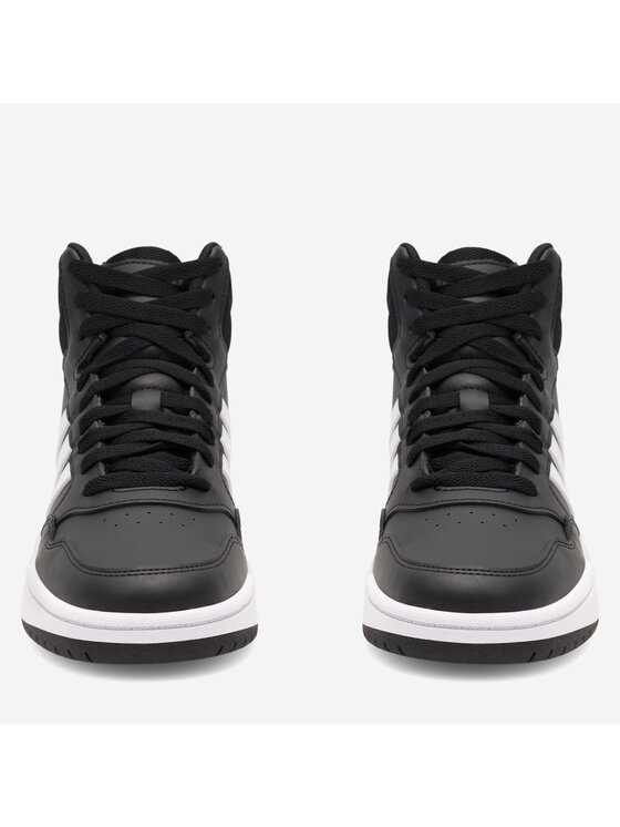 adidas adidas Sneakersy HOOPS MID 3.0 K GW0402 Černá