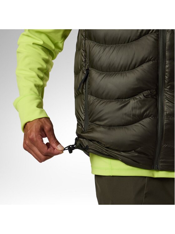 Rossignol Rossignol Kamizelka M Verok Down Vest Zielony Regular Fit
